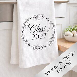 White Tea Towel, Kitchen Towel